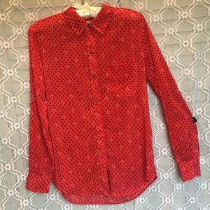 Paisley Southwestern Silky Blouse